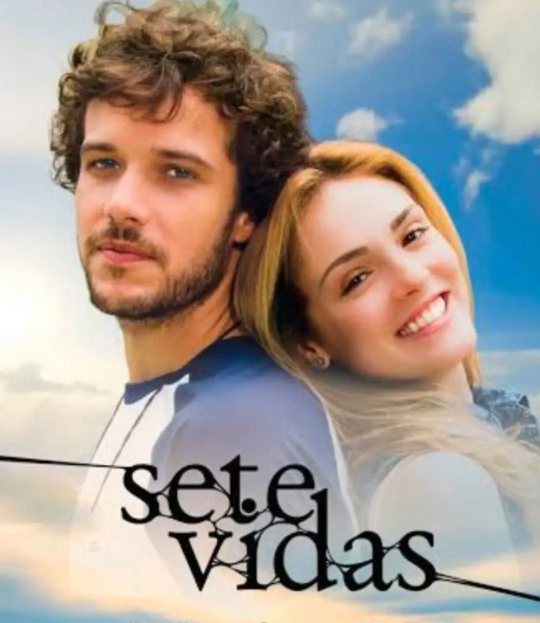Capa da novela Sete Vidas